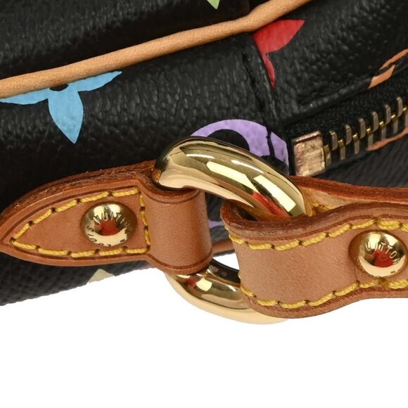 Louis Vuitton Black Monogram Multicolor Rift Shoulder Bag M40056 TH1015 154213 - Picture 5 of 10